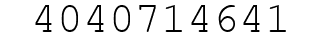 Number 4040714641.