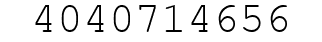 Number 4040714656.