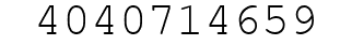 Number 4040714659.