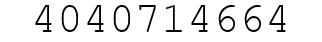 Number 4040714664.