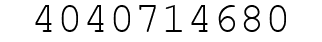 Number 4040714680.