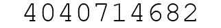 Number 4040714682.