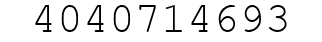 Number 4040714693.