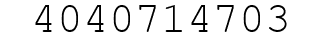 Number 4040714703.