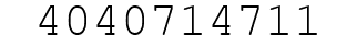 Number 4040714711.