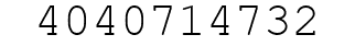 Number 4040714732.