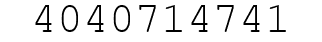 Number 4040714741.