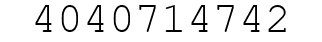 Number 4040714742.