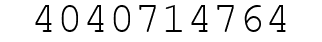 Number 4040714764.
