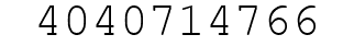 Number 4040714766.