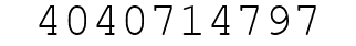 Number 4040714797.