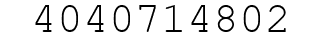 Number 4040714802.