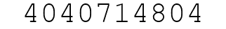 Number 4040714804.