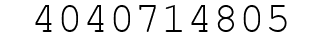 Number 4040714805.