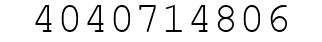 Number 4040714806.