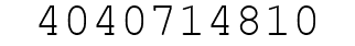 Number 4040714810.