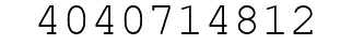 Number 4040714812.