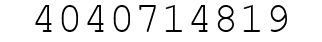 Number 4040714819.