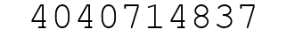 Number 4040714837.