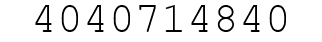 Number 4040714840.