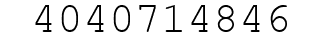 Number 4040714846.