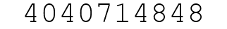 Number 4040714848.