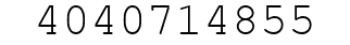 Number 4040714855.