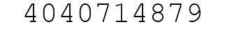 Number 4040714879.