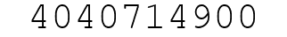 Number 4040714900.