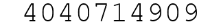 Number 4040714909.