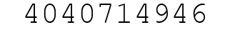 Number 4040714946.