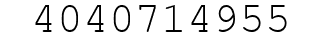 Number 4040714955.