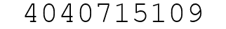 Number 4040715109.