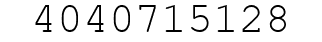 Number 4040715128.