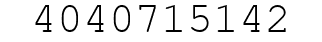 Number 4040715142.