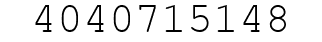 Number 4040715148.