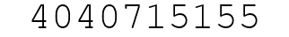 Number 4040715155.