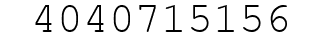 Number 4040715156.