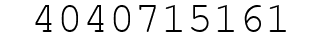 Number 4040715161.