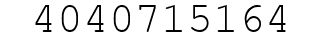 Number 4040715164.