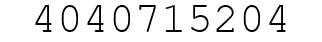 Number 4040715204.