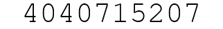 Number 4040715207.