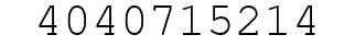 Number 4040715214.