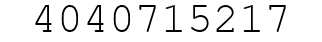 Number 4040715217.