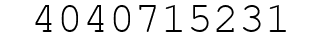 Number 4040715231.