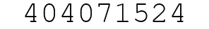 Number 404071524.