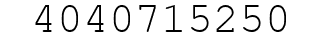 Number 4040715250.