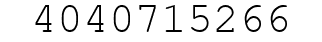 Number 4040715266.