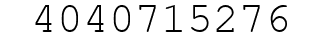 Number 4040715276.