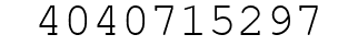 Number 4040715297.